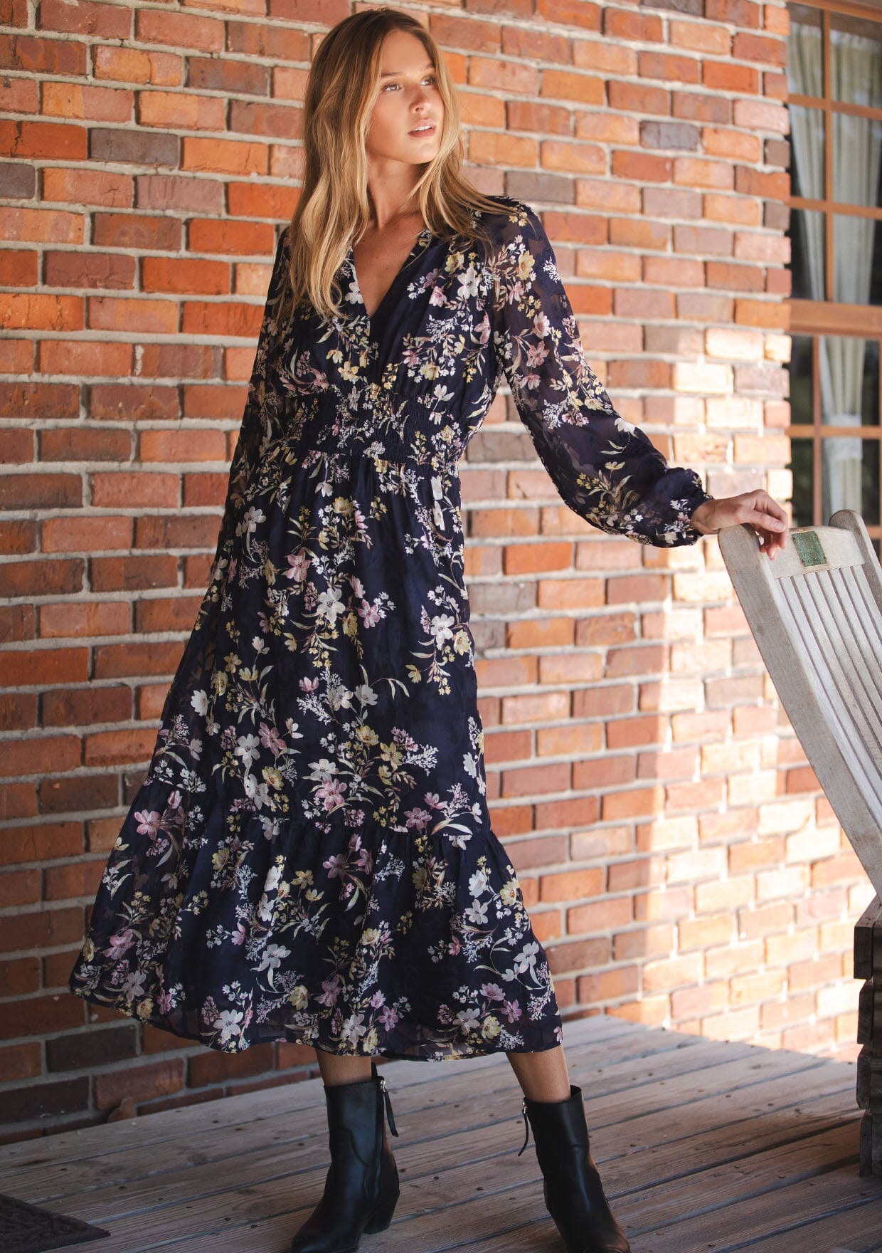 Dusk Serenade Maxi Dress