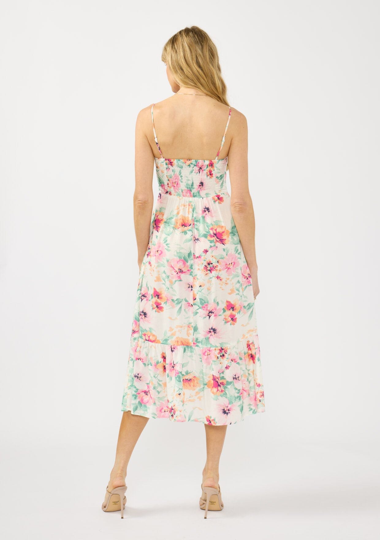 Belle Floral Midi Dress