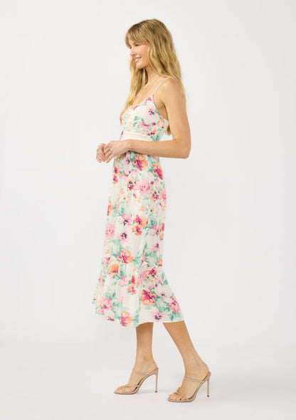 Belle Floral Midi Dress