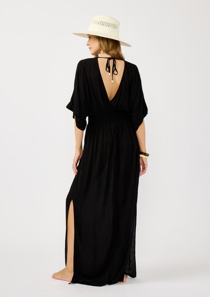 Starchild Kimono Sleeve Maxi Dress