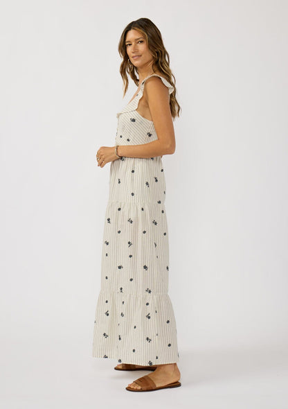 Maribel Embroidered Maxi Dress