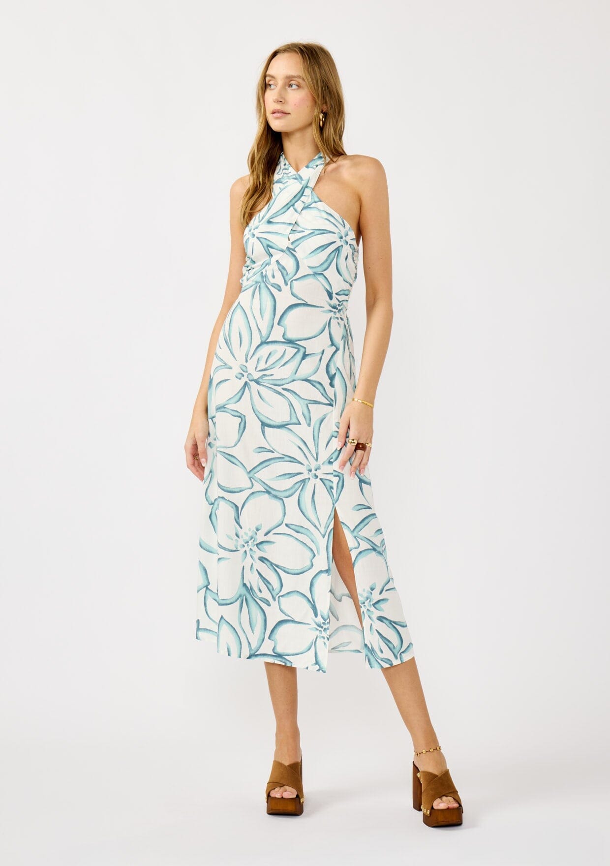 Hidden Island Halter Dress
