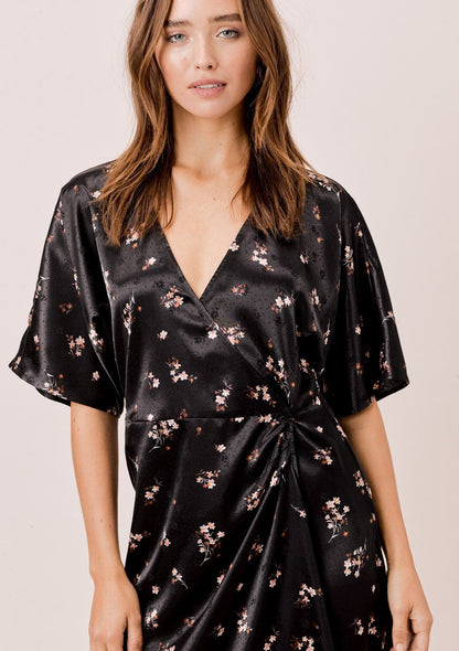 Elisa Floral Midi Dress