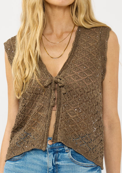 Lunelle Pointelle Vest