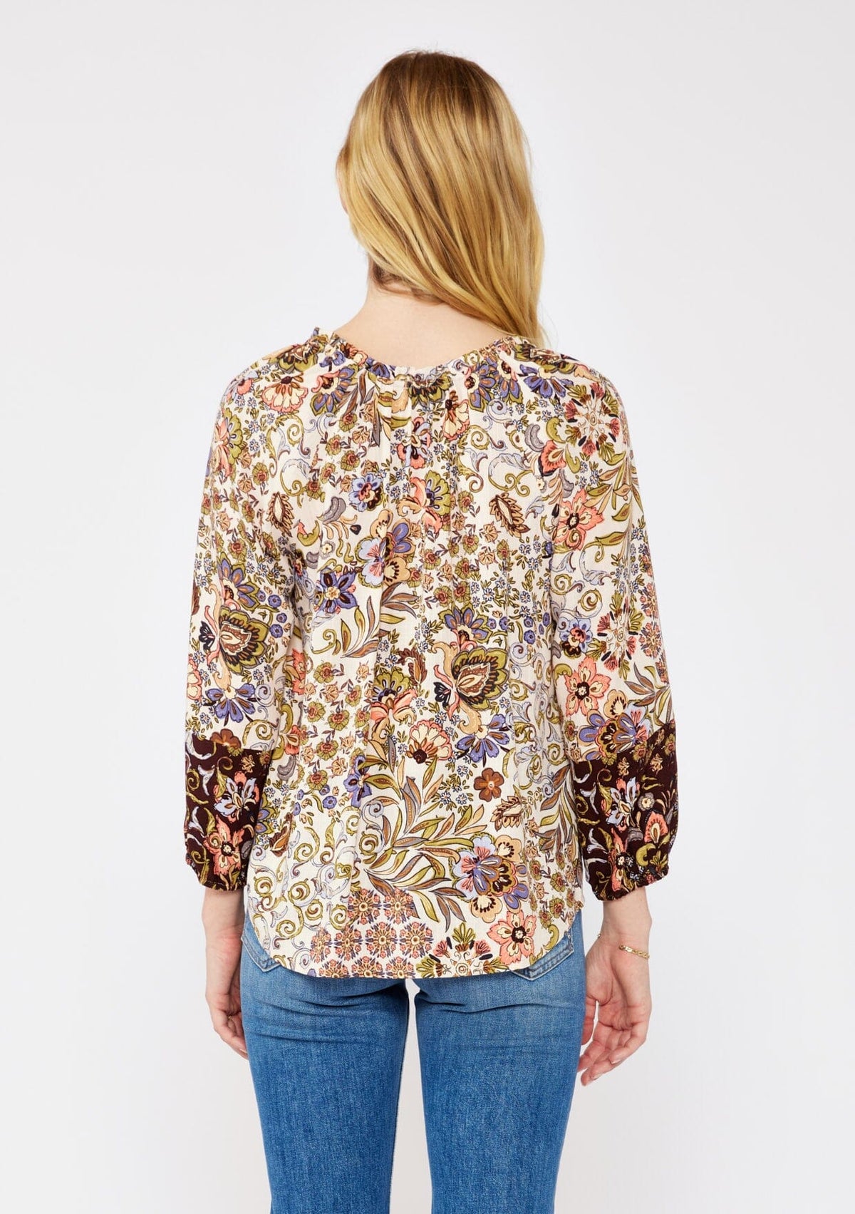 Earthy Bloom Blouse