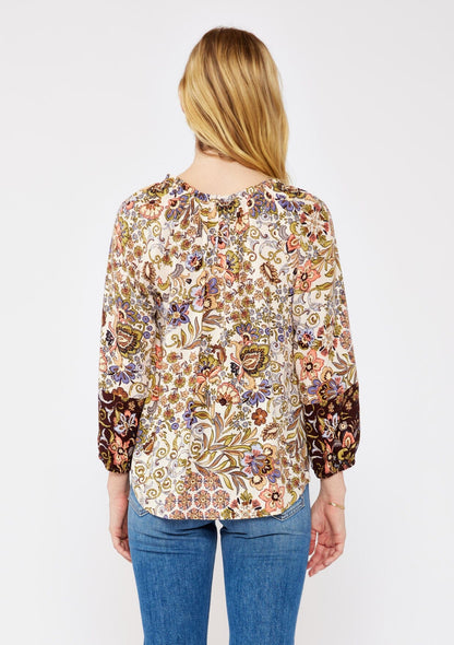 Earthy Bloom Blouse