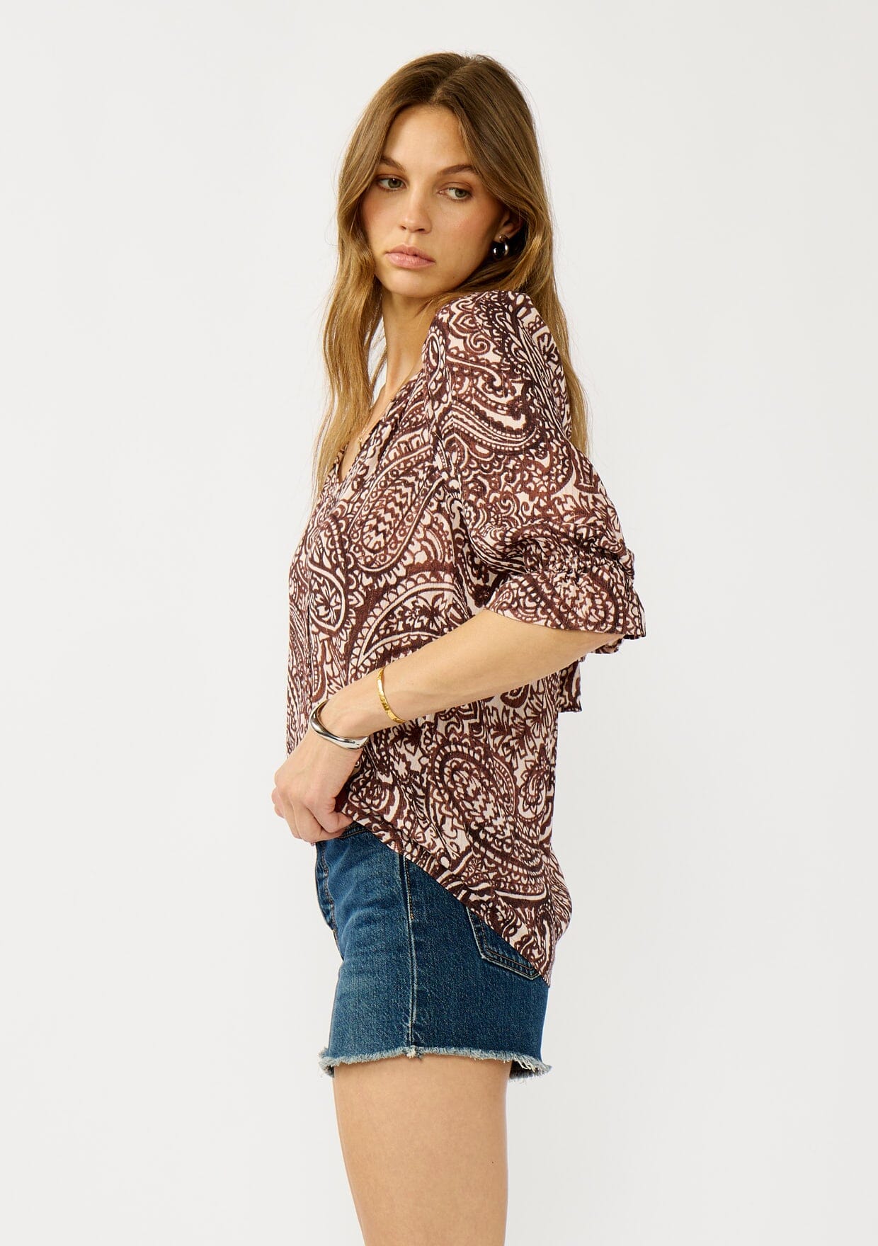 Sandswept Paisley Top