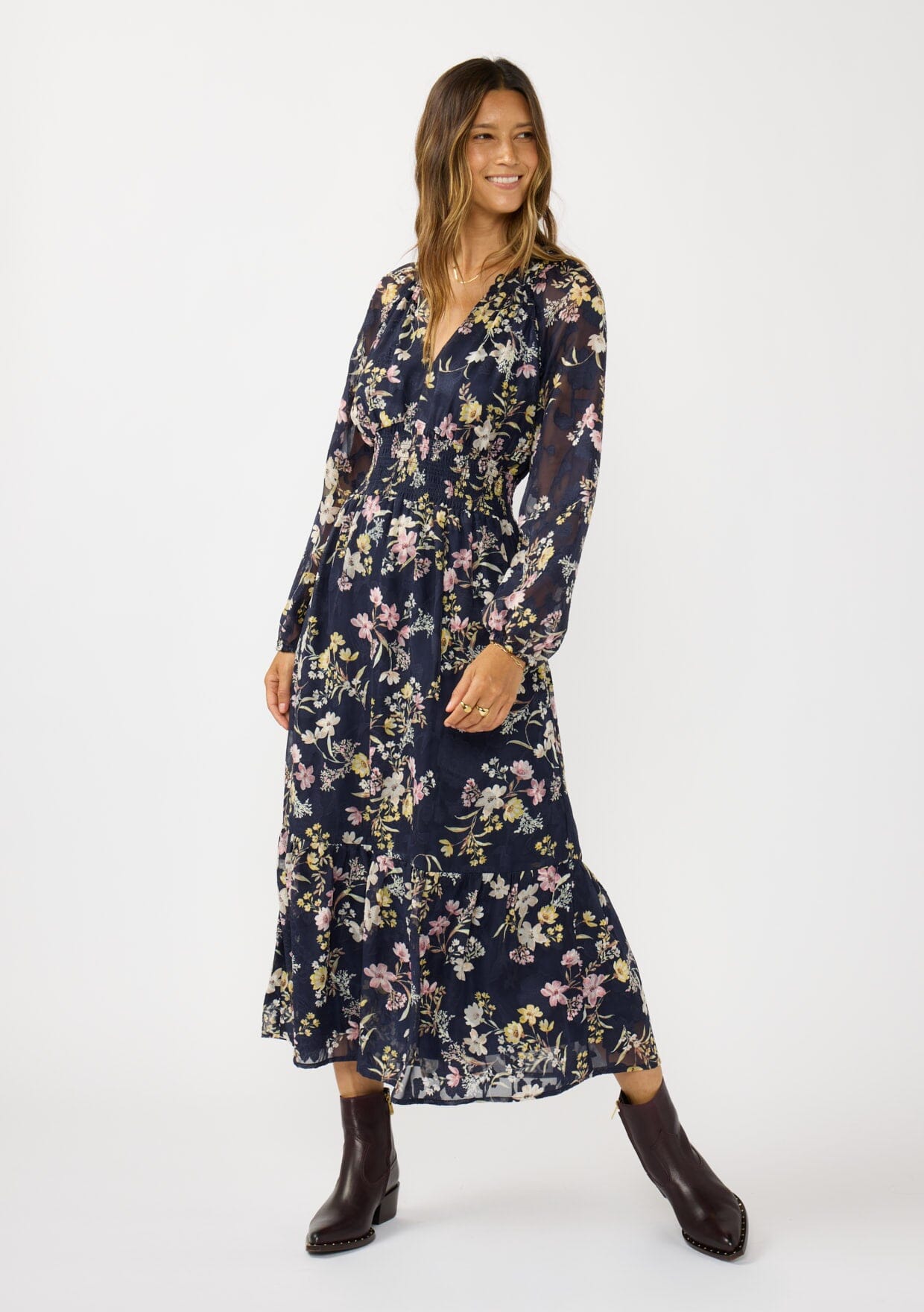 Dusk Serenade Maxi Dress