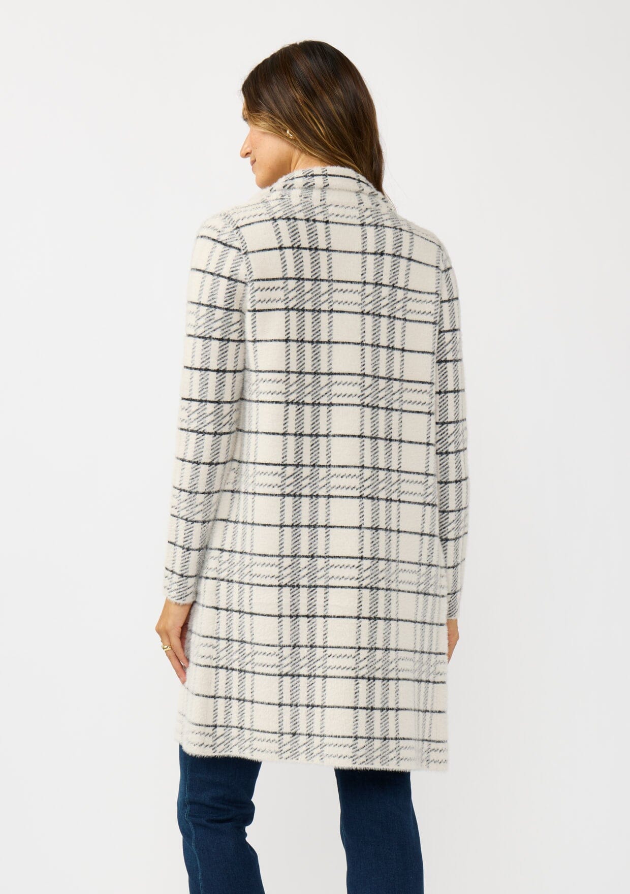 Brinley Plaid Coatigan