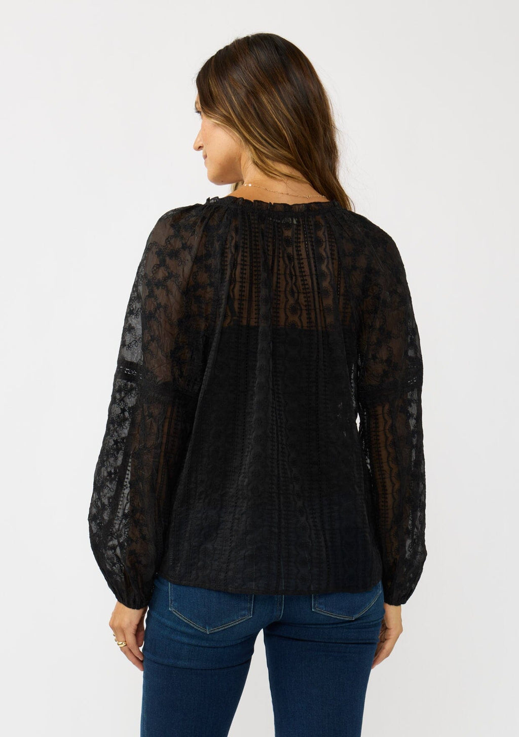 Moonlace Embroidered Blouse