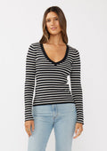 Miranda Striped Sweater