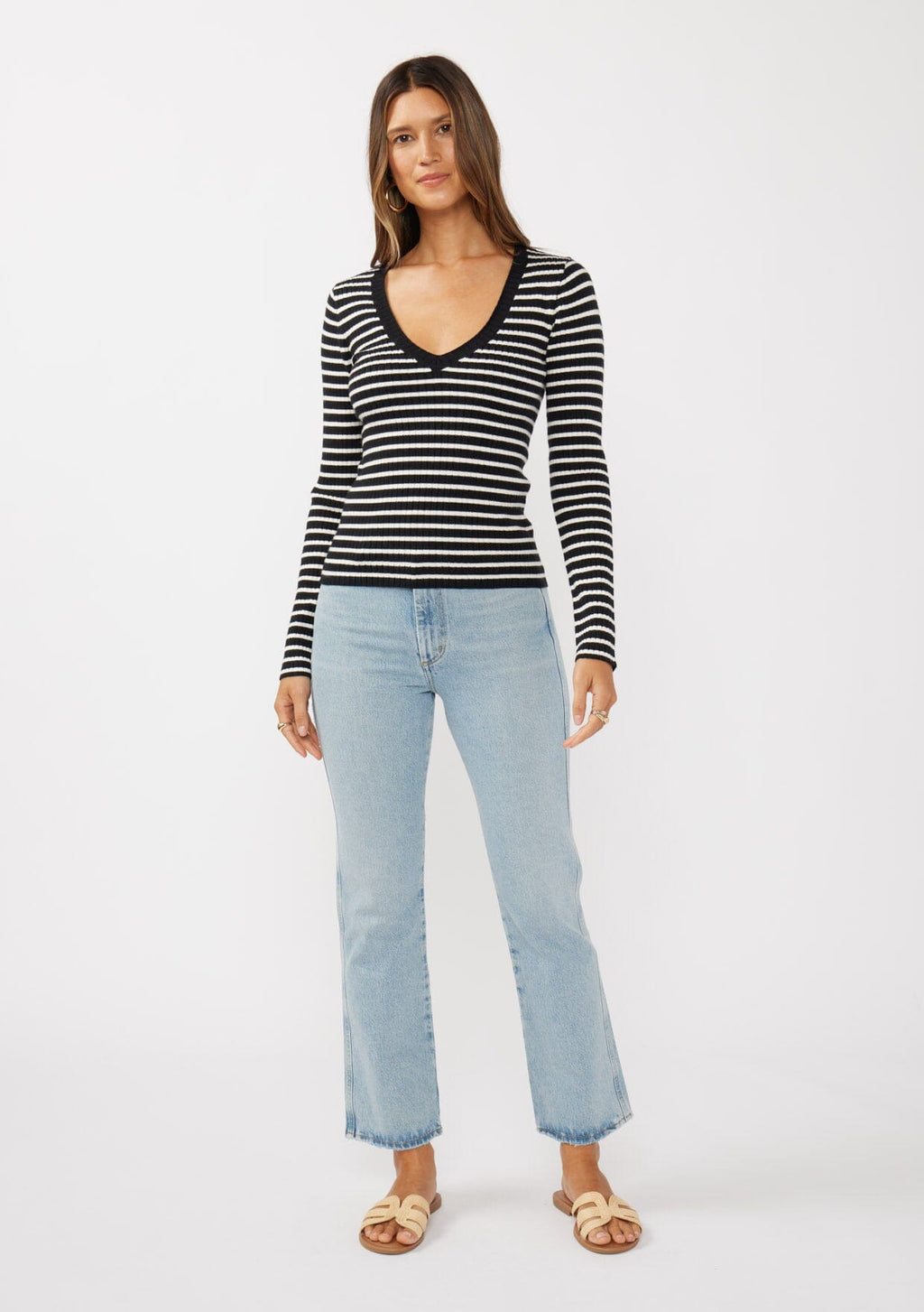 Miranda Striped Sweater