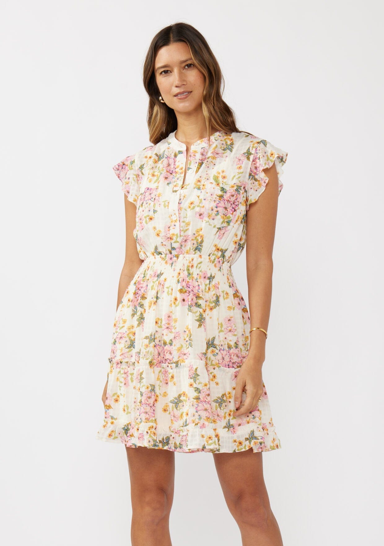 Dream Spell Ruffle Mini Dress