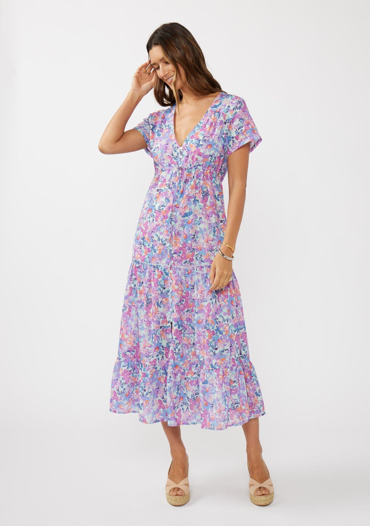 Kelsie Floral Maxi Dress