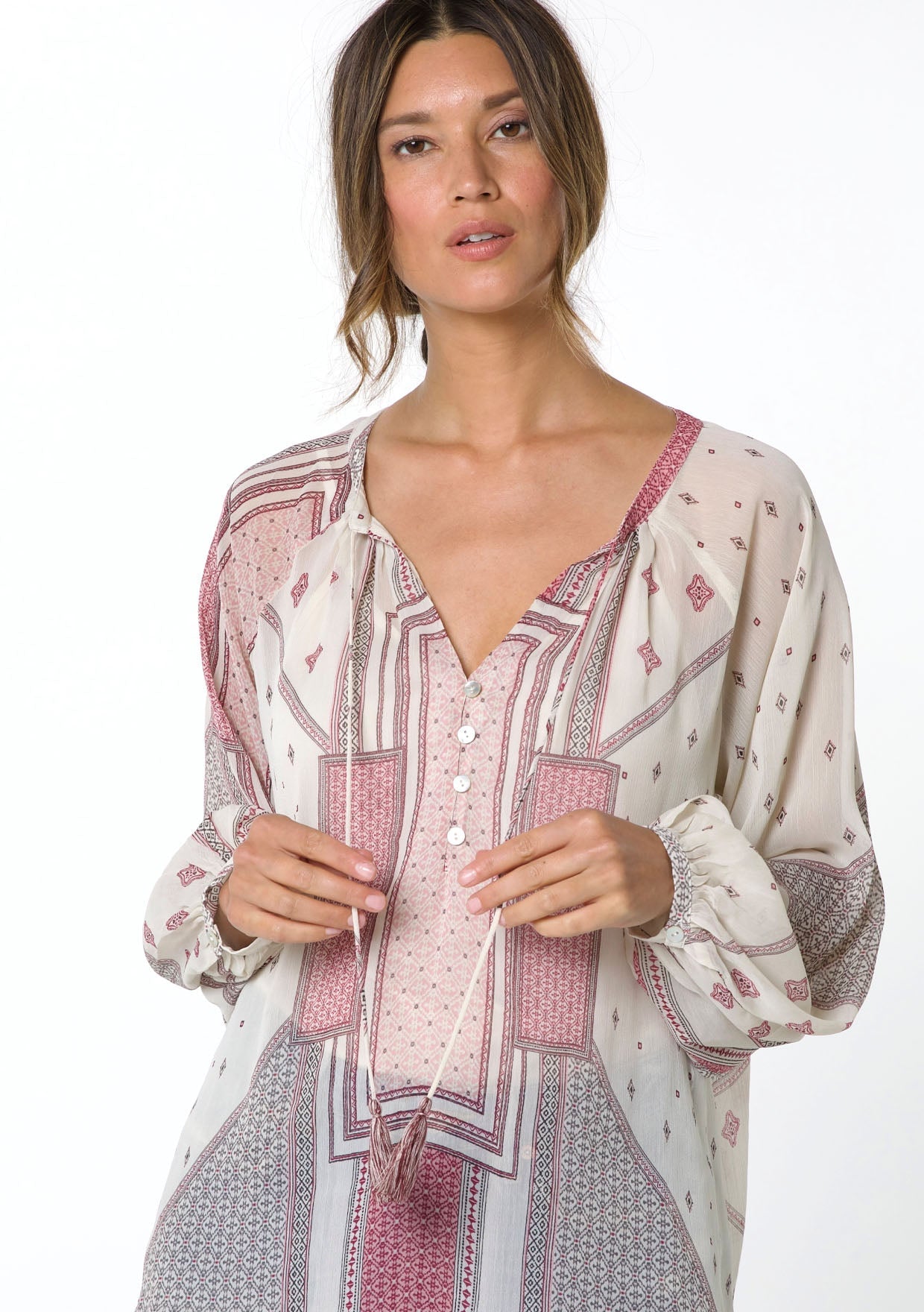 Elena Chiffon Blouse