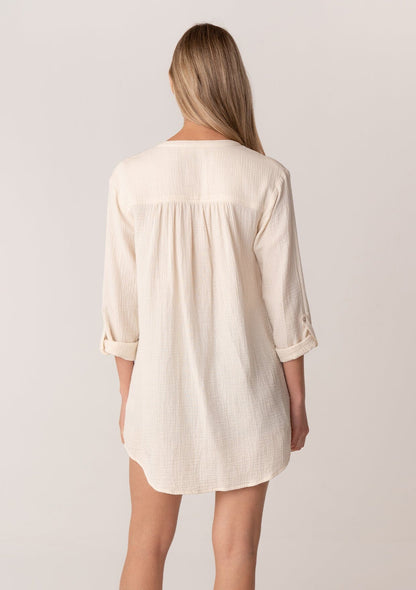 Moonlight Button Front Top