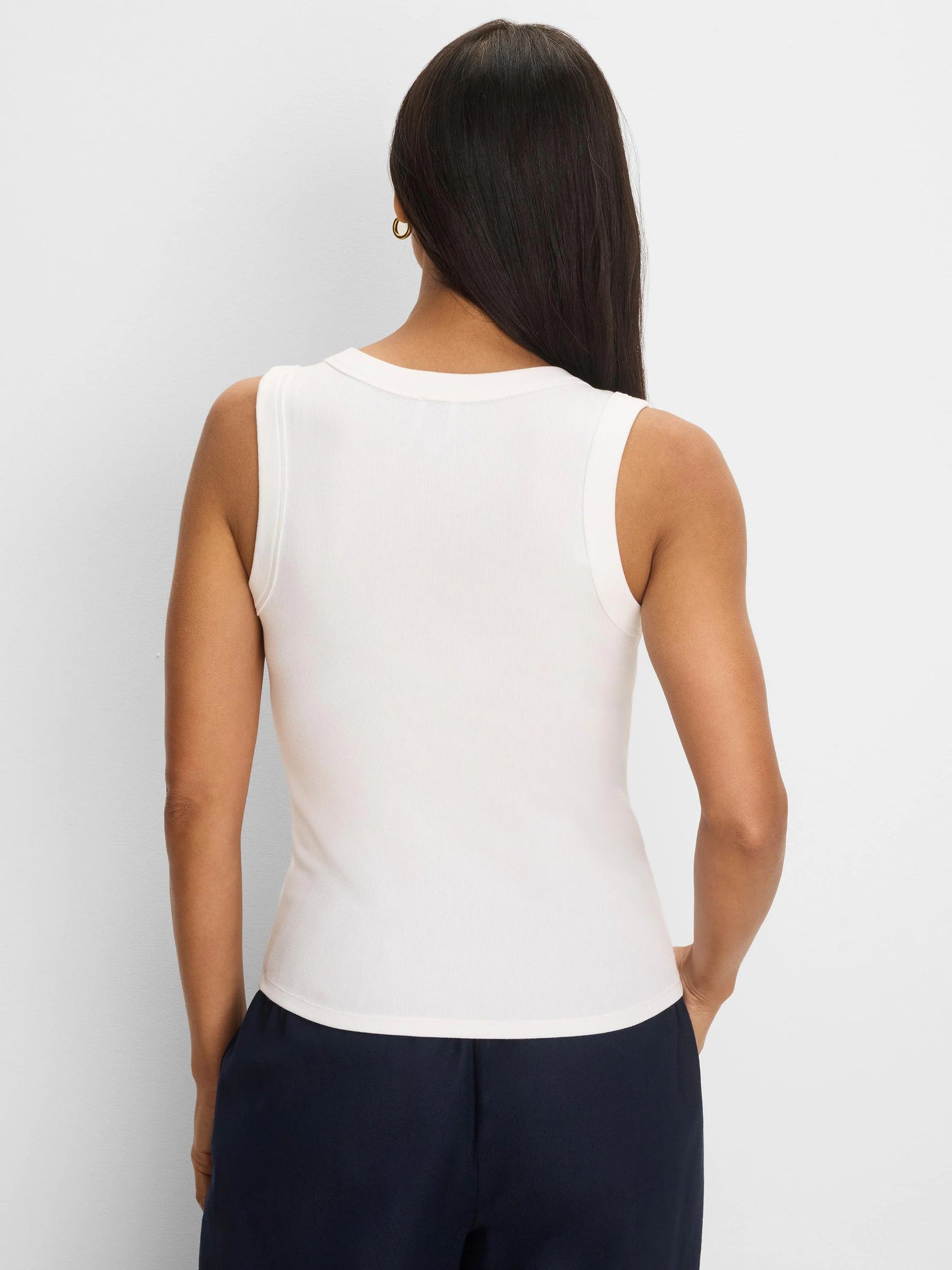 Perfect Rib Knit Studded Tank
