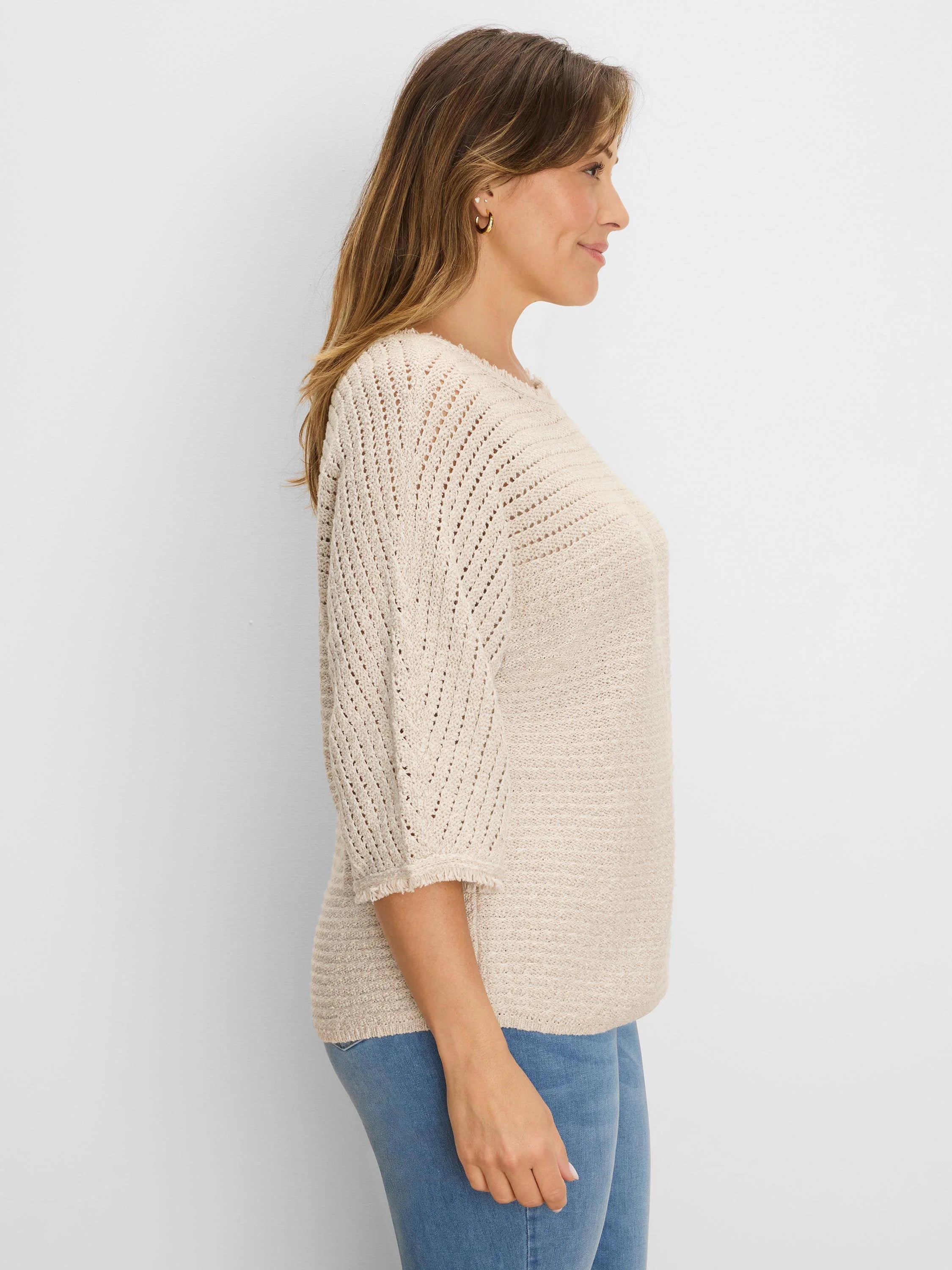 Tonal Texture Sweater