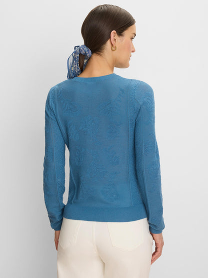 Jacquard Lace Sweater