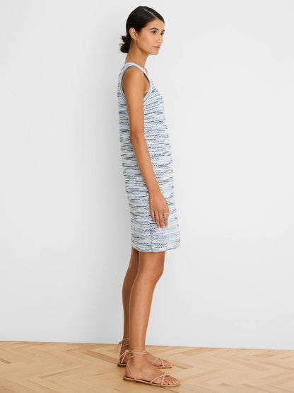 Spacedye Tuck Stitch Knit Avery Dress