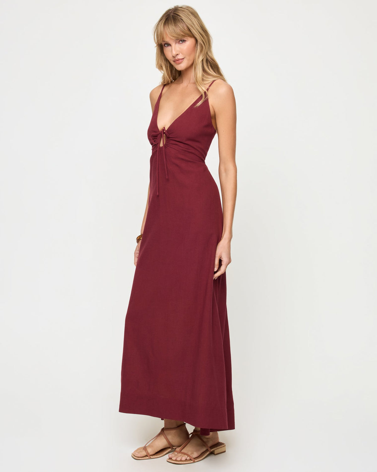 Mabel Maxi Dress - Sangria