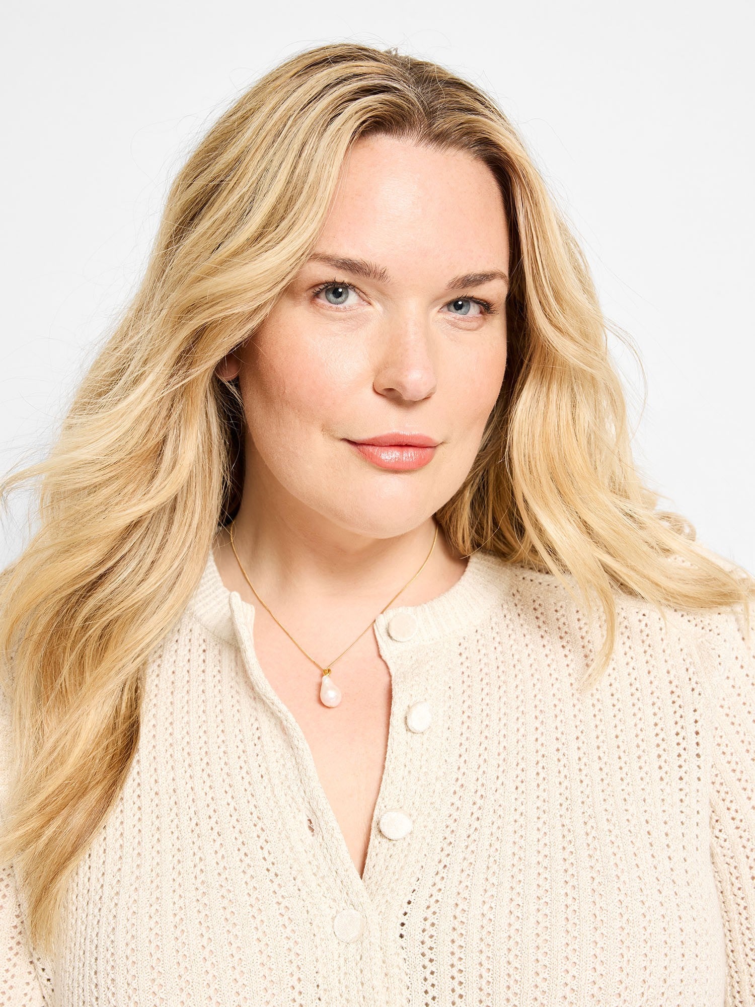 Chan Luu Single Pearl Drop Necklace