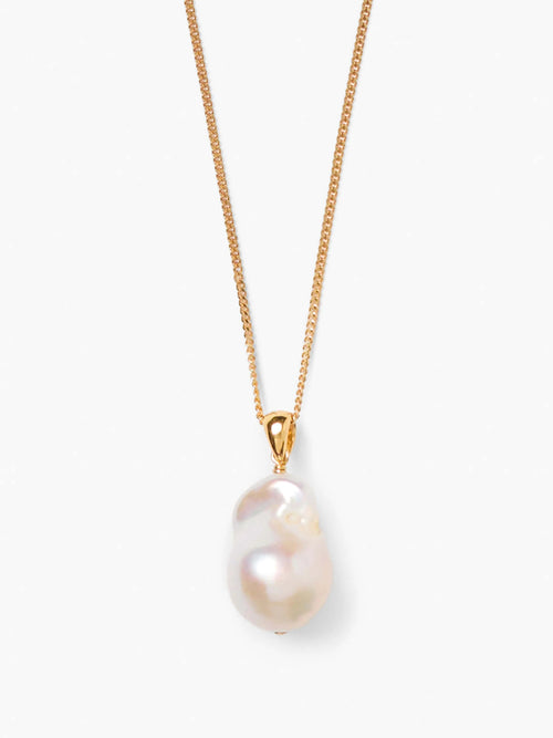 Chan Luu Single Pearl Drop Necklace