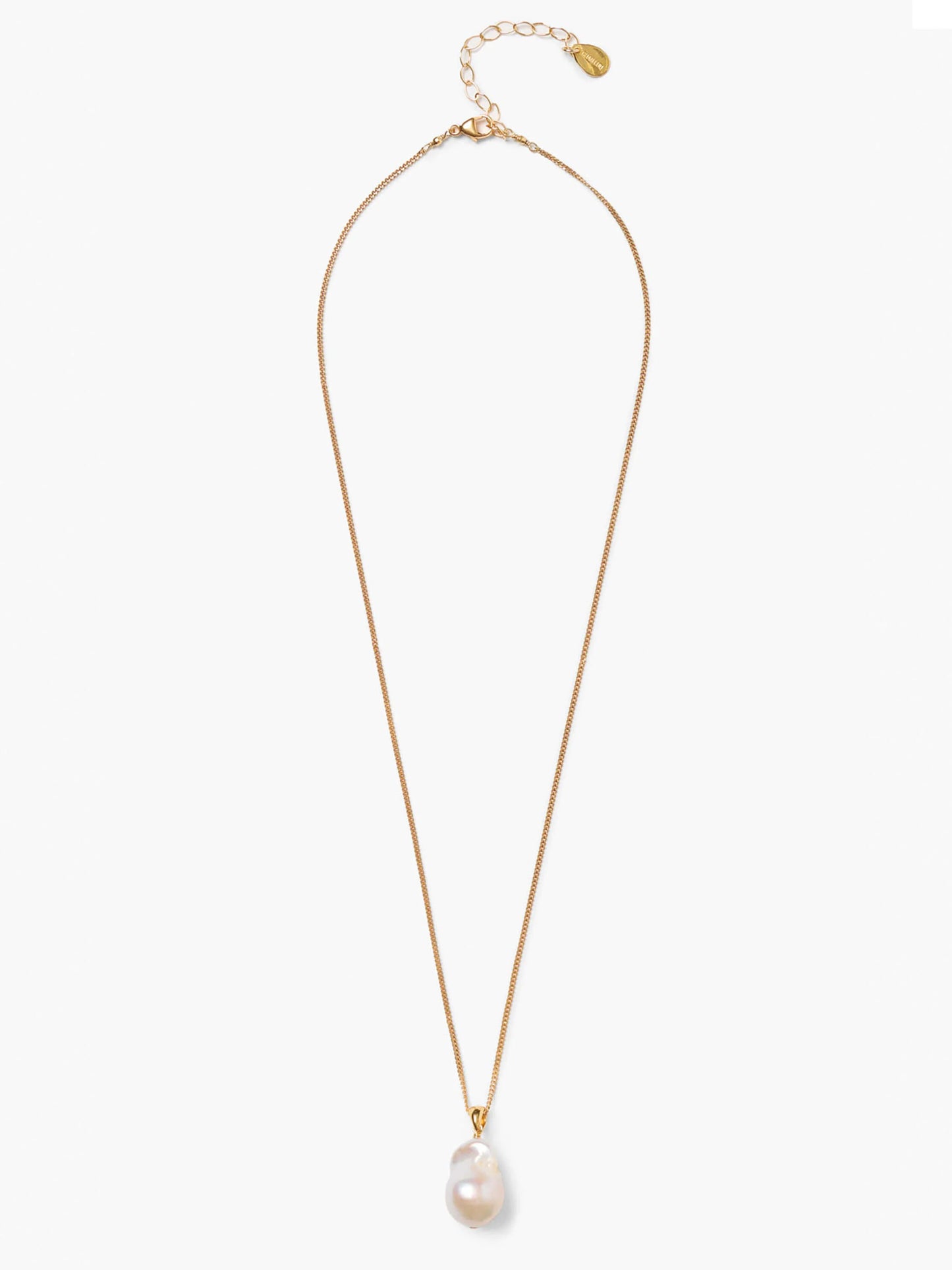 Chan Luu Single Pearl Drop Necklace