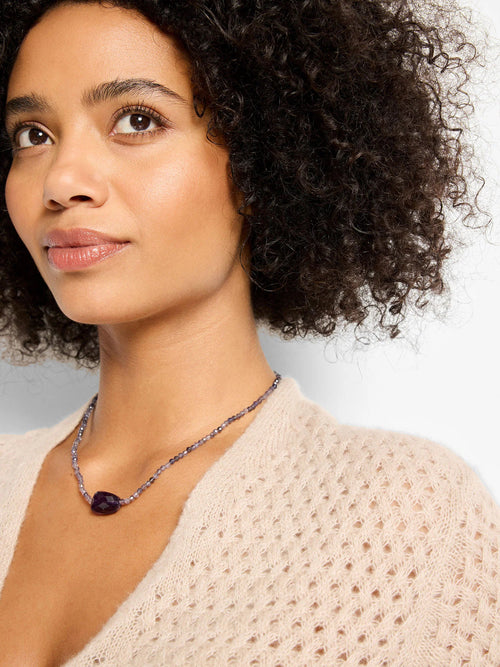 Chan Luu Iolite Beaded Necklace
