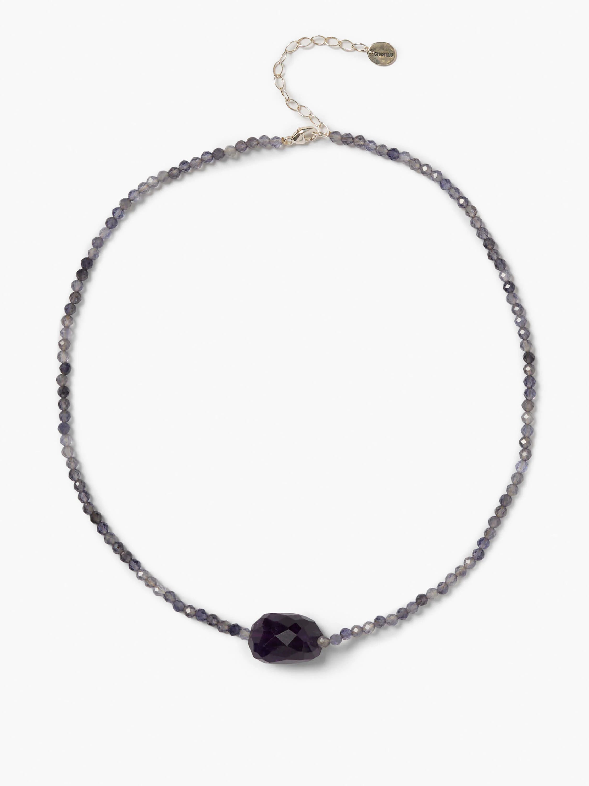 Chan Luu Iolite Beaded Necklace