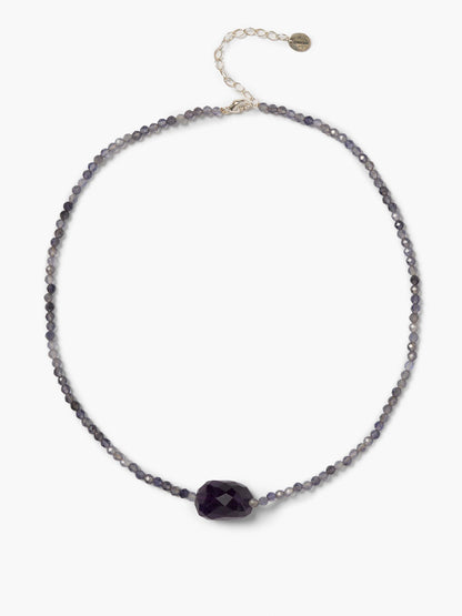 Chan Luu Iolite Beaded Necklace