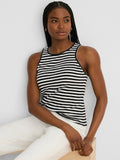 NZT Stripe Cape Rib Tank