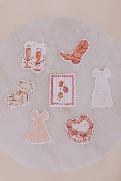 Cowgirl Boot Sticker