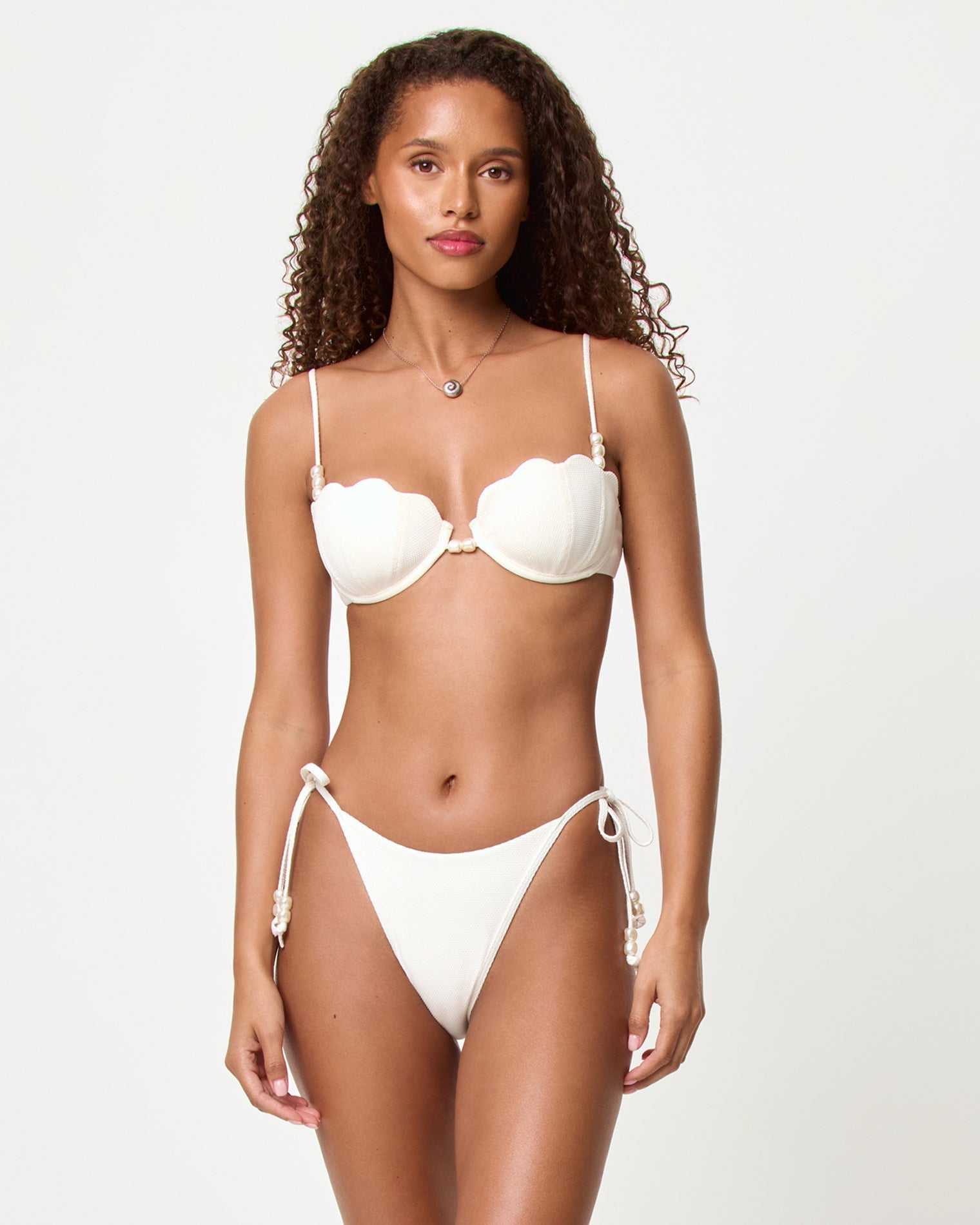 Lucia Bikini Bottom - Cream