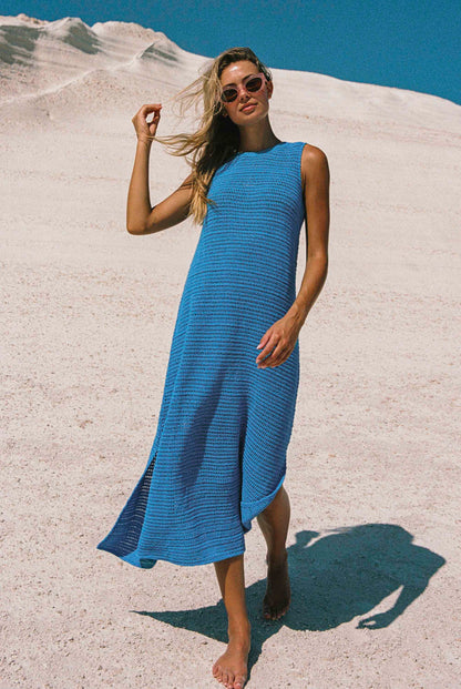 Paloma Dress In Lagoon