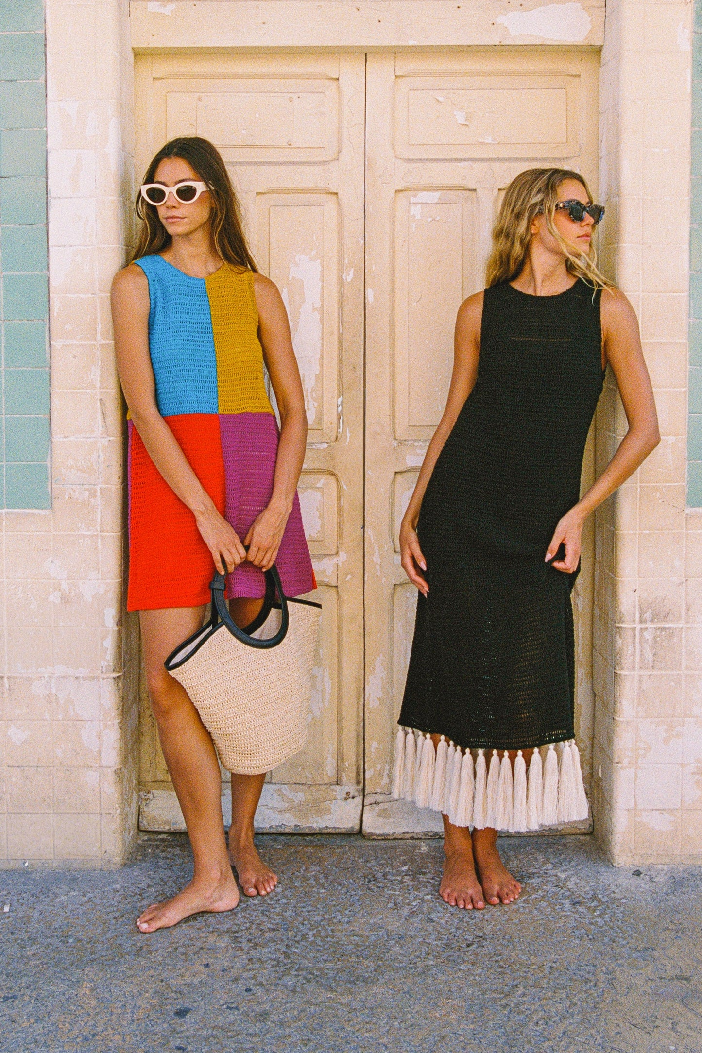 Poolside Mini Dress In Tamarind