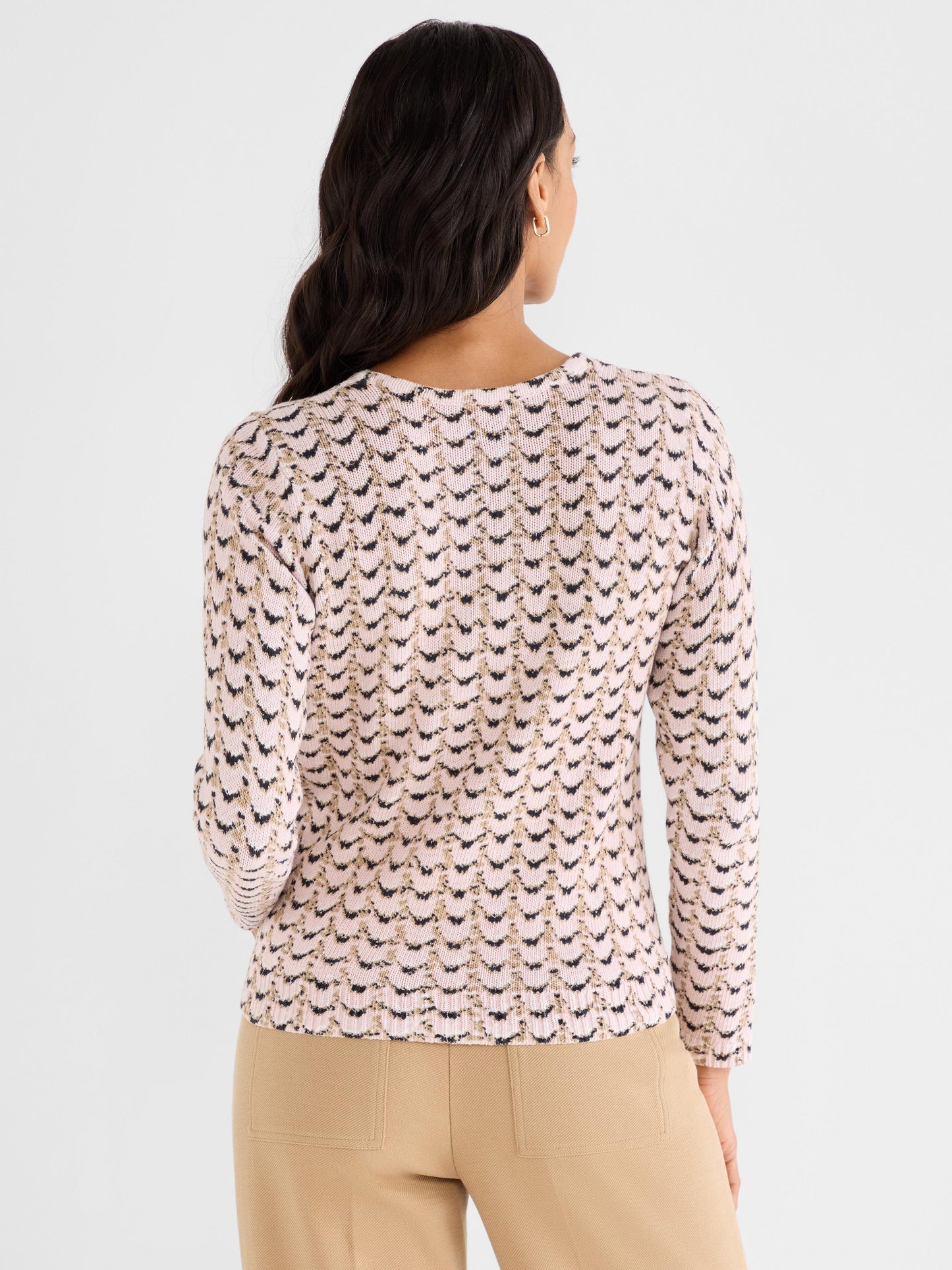 Mosaica Cotton Cord Sweater