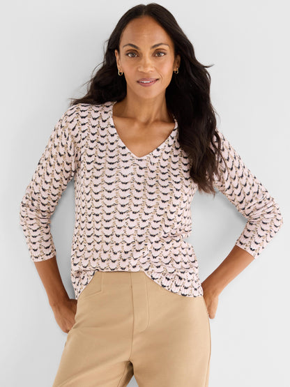 Mosaica Cotton Cord Sweater