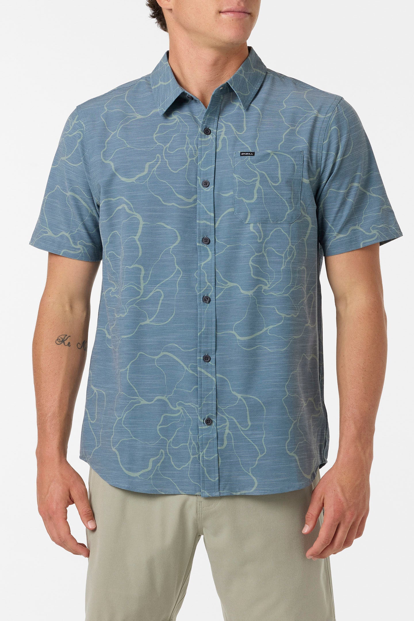 UPF Slub Relaxed Fit Shirt