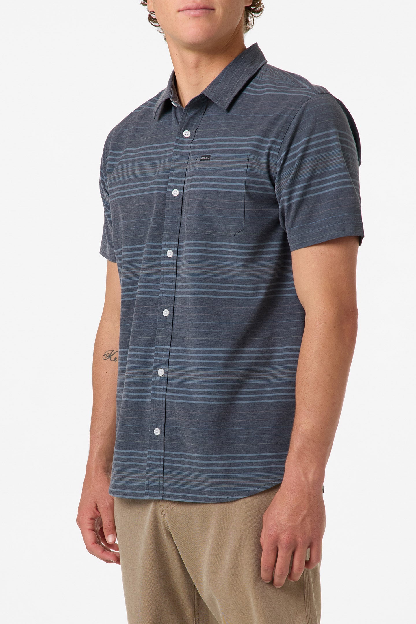 TRVLR UPF Traverse Stripe Standard Fit Shirt