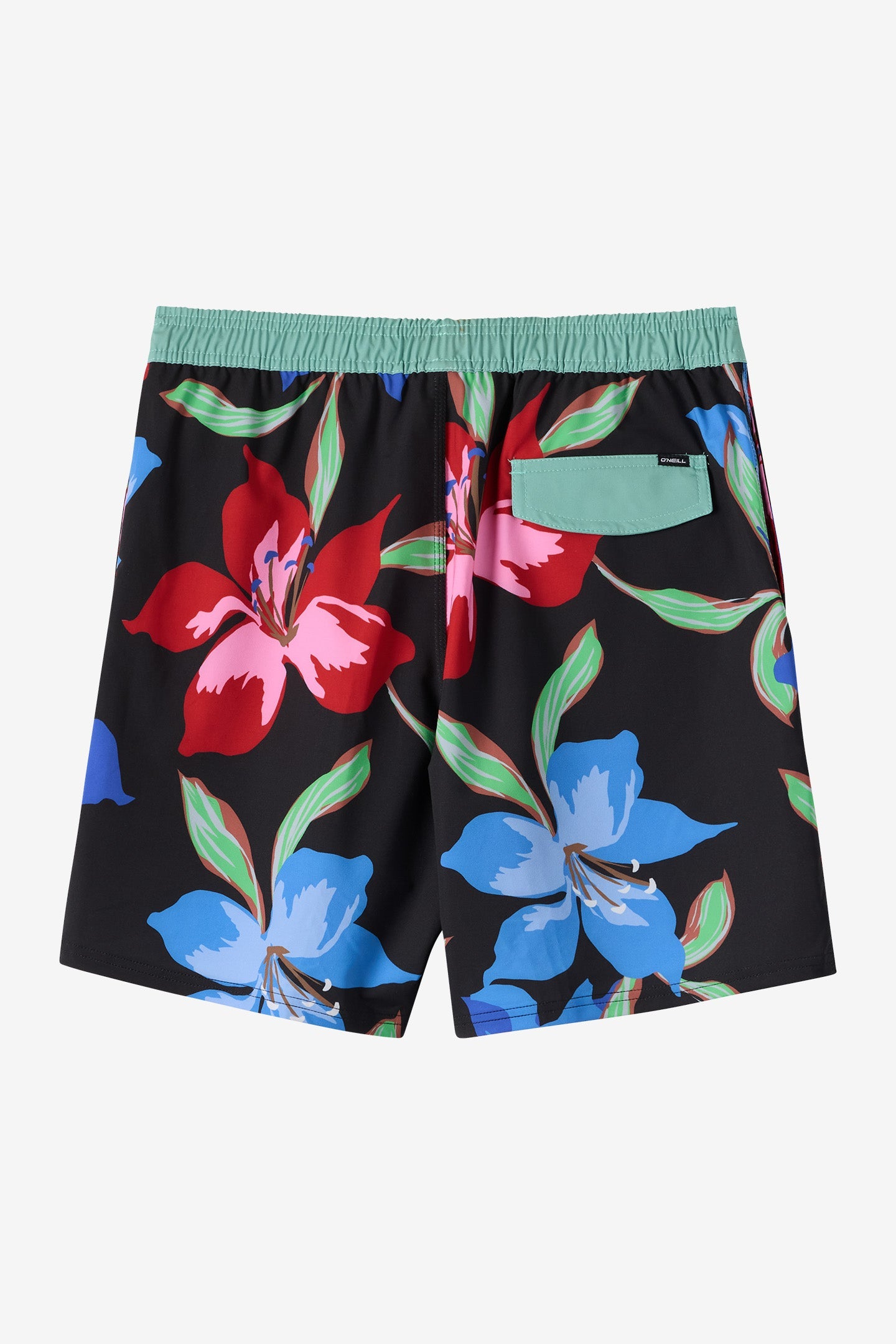 Hermosa Elastic Waist Lined 17" Swim Trunks