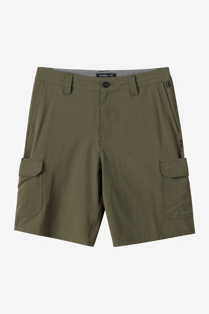 TRVLR Cargo 20" Hybrid Shorts