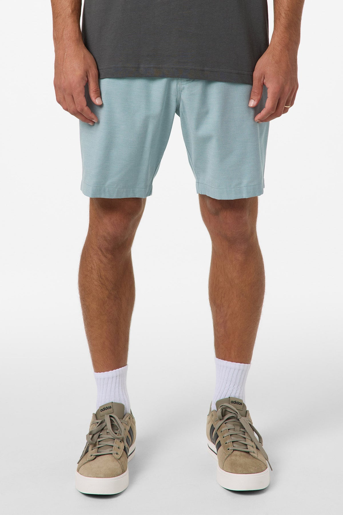 Reserve Light Check Elastic Waist 18" Hybrid Shorts