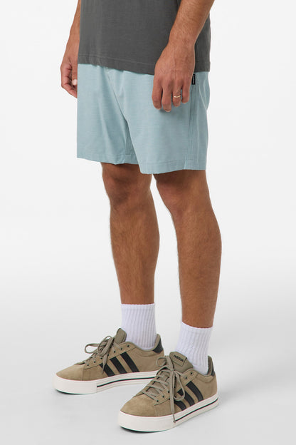 Reserve Light Check Elastic Waist 18" Hybrid Shorts
