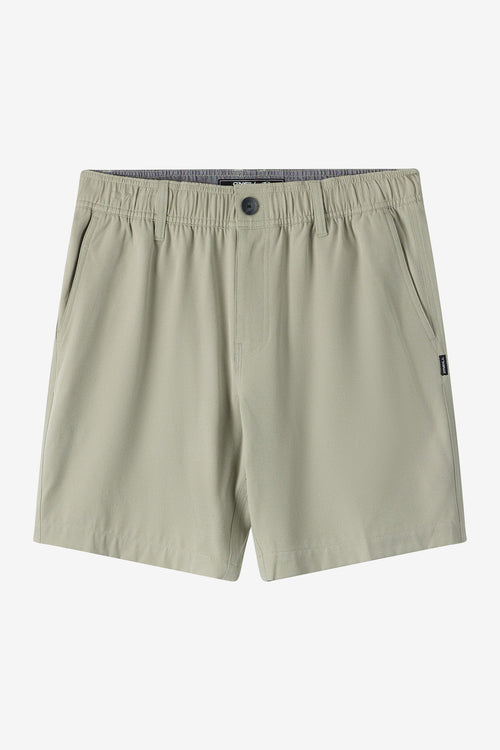 Reserve Light Check Elastic Waist 18" Hybrid Shorts