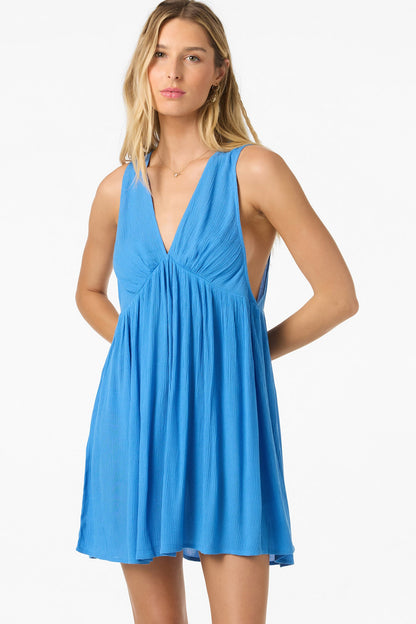 Saltwater Solids Teddy Mini Cover-Up Dress