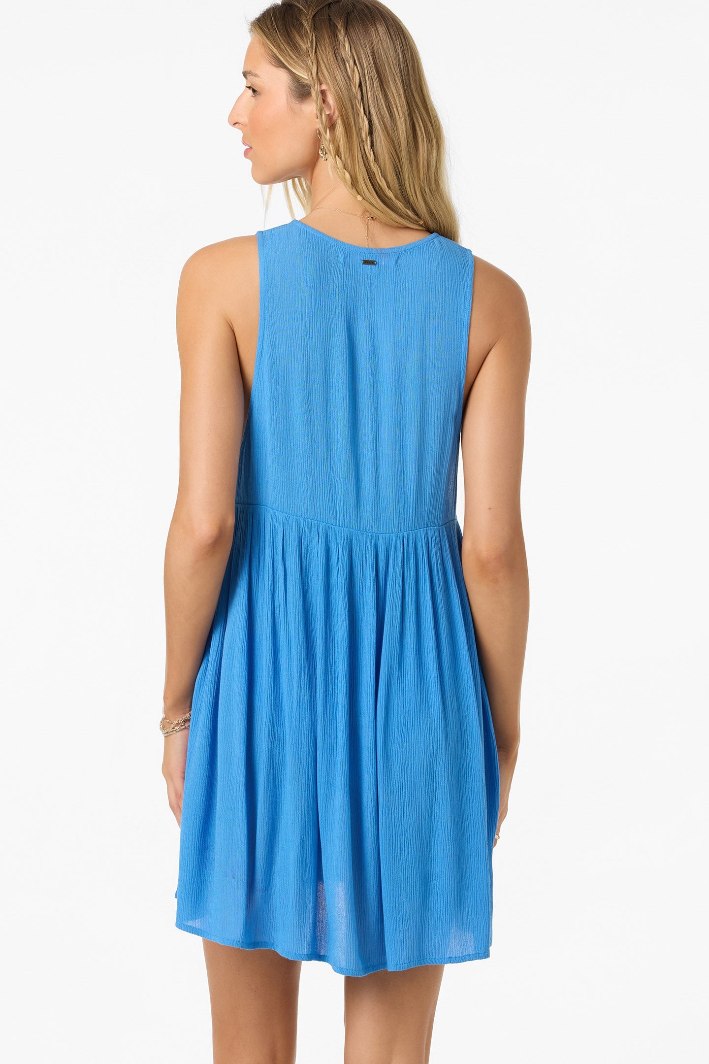 Saltwater Solids Teddy Mini Cover-Up Dress