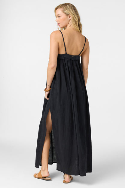Saltwater Solids Sai Maxi Cover-Up Dress