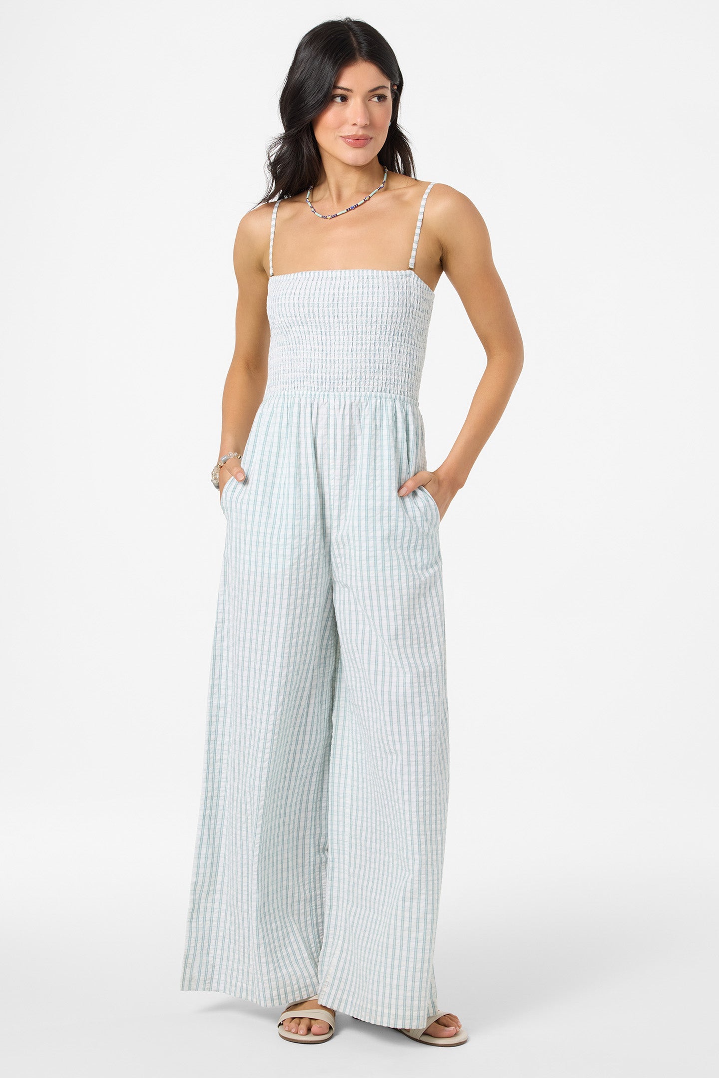 Aiyana Plaid Jumper