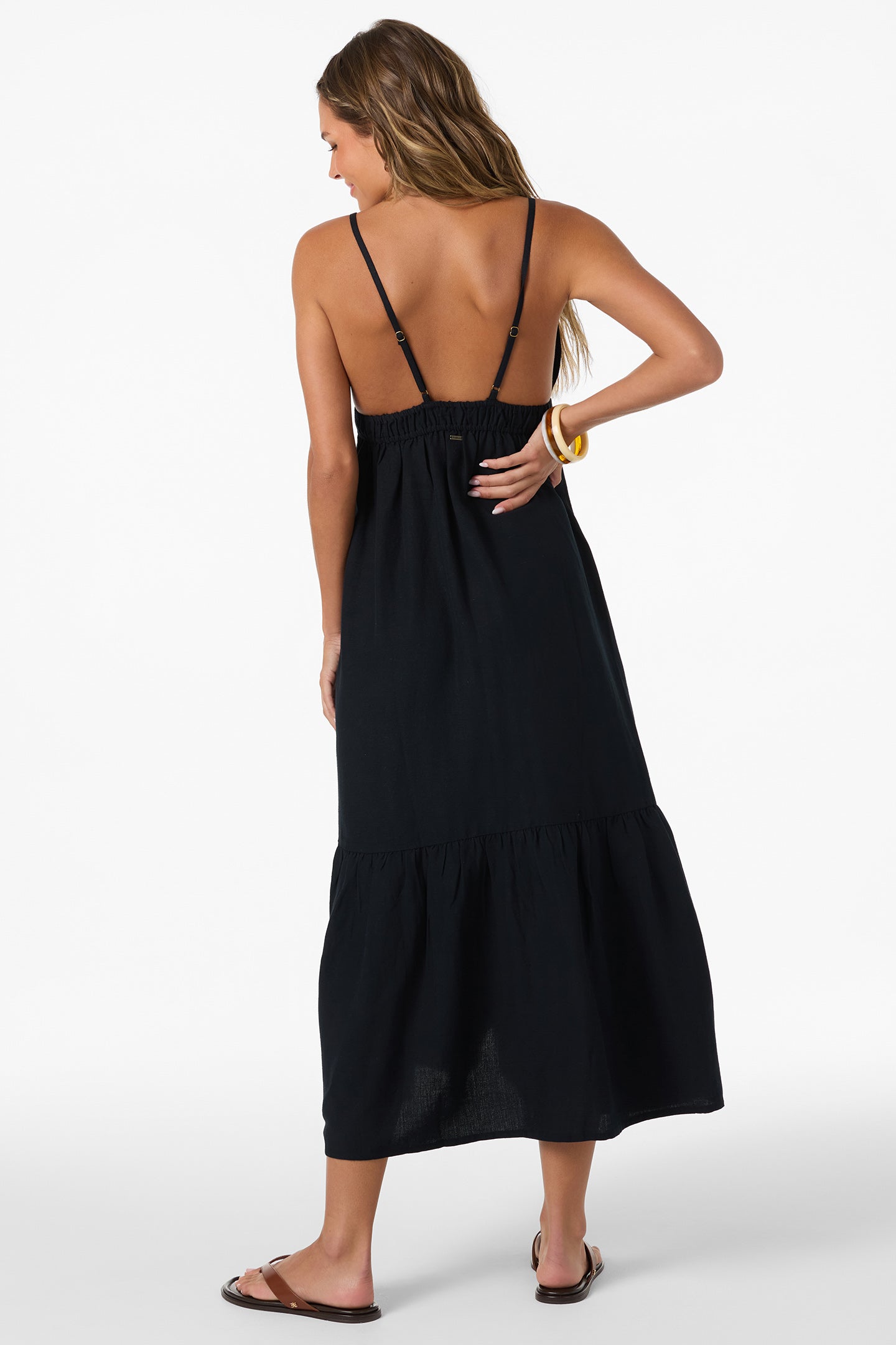 Julez Solid Midi Dress